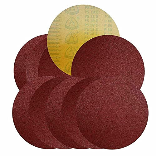 Dr Abrasive 250mm 10 inch Sanding Discs Self Adhesive PSA Sticky Backed 5PK 40 60 80 100 120