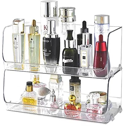 Make-up-Aufbewahrungsbox,Kosmetik-Organizer,Parfum Ständer,Organizer Transparent,Perfume Organizer,für Badezimmer, Ankleide, Schminktisch, Schreibtischhalter