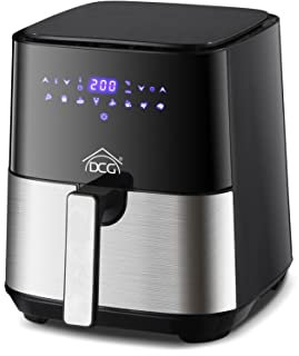 DCG FR3605D - FRIGGITRICE AD ARIA da 5LT TOUCH SCREEN; potenza 1450W; Timer 60min; DISPLAY LED.