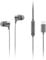 Lenovo - 300 Auriculares intraurales USB-C con Cable - Micrófono en línea - Conectividad USB-C - Botón de reproducción y Pausa - 3 tamaños de Almohadillas de Silicona Incluidas, Color Gris