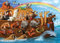 Cobble Hill Family Piece's 350 Puzzle – Reise der Arche – Musterposter im Lieferumfang enthalten