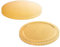 MAQA 2 pz Sottotorta tondo in cartone D 32 cm, vassoio per dolci, sotto piatto oro per decorazioni, sotto torta rotondo decorativo dorato Smerlato