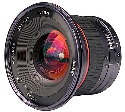 Obiettivo ultra grandangolare per Sony E-Mount Meike MK-12mm -F/2.8