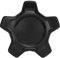 Coprimozzo Coprimozzo, Coprimozzo Coprimozzo per 500X 334 2014-2023, OEM 735626312 735626311 735668196, Coprimozzo per Auto (Nero lucido)