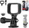 Honbobo Osmo Pocket 3 Adapter Mount compatible with DJI Osmo Pocket 3 Expansion Adapter Holder compatible with DJI Pocket 3 Accessories (Black)