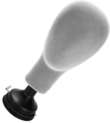 minkissy Männlicher Mannequin-modell-perückenständer Für Die Anzeige Von Perücken Glatte Oberfläche Und Tragbar