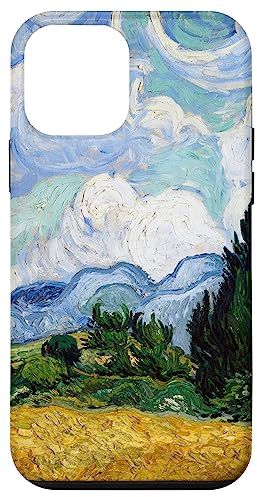 Hülle für iPhone 12 mini Van Gogh Weizenfeld mit Zypressen Moderne Kunst Malerei