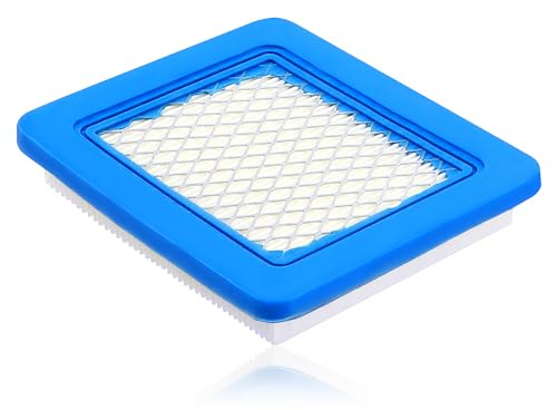 VooGenzek 1 Pieza Filtro de Aire Cortacésped, Filtro de Aire Césped, Tractores Cortacésped Filtro de Aire de Repuesto, Compatible con B&S 491588 491588S 4915885 399959 PT15853