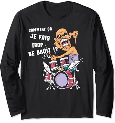 Baguette Batterie Cadeau Pour Batteur Baguettes Batterie Manche Longue