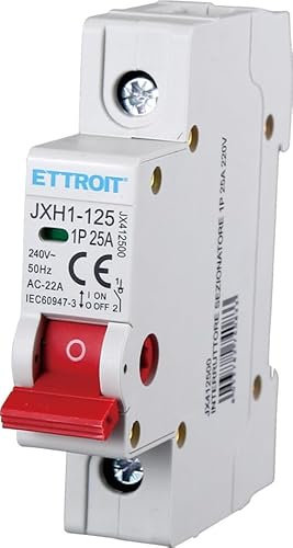 ETTROIT Disjoncteur d'isolation sectionneur 1P 25A 220V