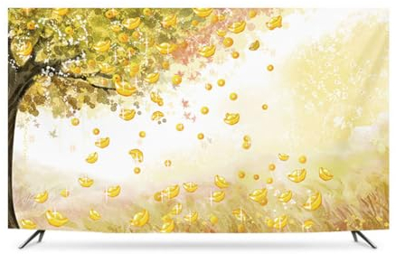 Housse De Protection Anti-poussière Pour Moniteur 32-85 Pouces, Antistatique, Anti-poussière, Pour Boîtier De Panneau Lcd/led/hd, Manchon D'ordinateur Compatible Avec Pc, Ordinateur(Size:85IN,Color:A)