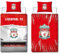 Character World Liverpool FC Offizielles Bettwäsche-Set für Einzelbett, Walk Alone Design, wendbar, 2-seitig, Fußballstadion, offizielles Lizenzprodukt, inkl. passendem Kissenbezug