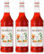 Monin Sirup Orange Spritz (3 x 1,0 L) 3er Pack | Sommergetränk | Erfrischendes Aroma | Cocktails | Limonaden