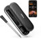 Fitflavor Termometro per carne con sonda wireless Bluetooth per affumicatore, 152,4 m, termometro digitale per carne, per grigliare, barbecue, forno, batteria ricaricabile, impermeabile IP67