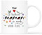 CADEAU PLUS Mug Pour La Meilleure Maman Du Monde - Tasse Personnalisée Fête Des Mères, Super Maman