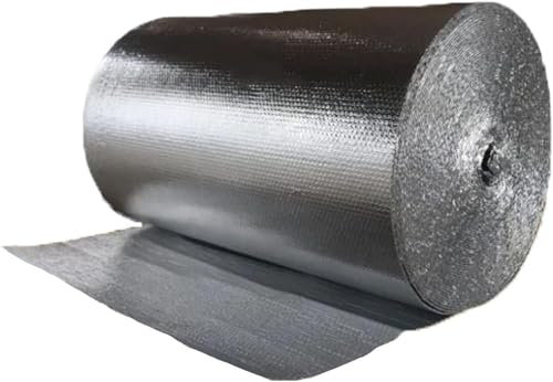 Dampfsperren-Wärmedämmfolie, Rollen mit Isolierfolie für Wände, Dächer, Böden, Dachböden (0,5 m)