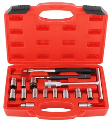maXpeedingrods Diesel Inyectores Inyectores Fresa Set Sellado Asiento Herramienta Inyector