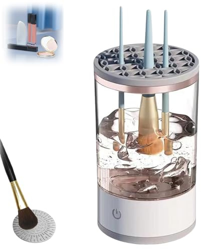 Detergente per pennelli da trucco, automatico, per pennelli da trucco, con ricarica USB, per tutti i pennelli da trucco