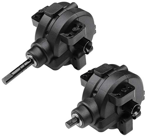 Gvvsjgdbis 2 Pcs Complete Set Drive & Gear for 1:10 RC Car Parts 02024 02051 02030 03015 94123 94106 94107 94108,Front & Rear