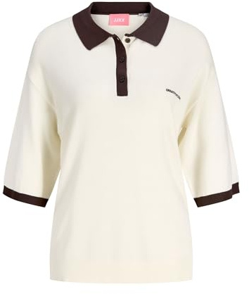 JJXX Damen Jxvilda Ss Polo Knit Jxvilda Ss Polo Knit (1er Pack)