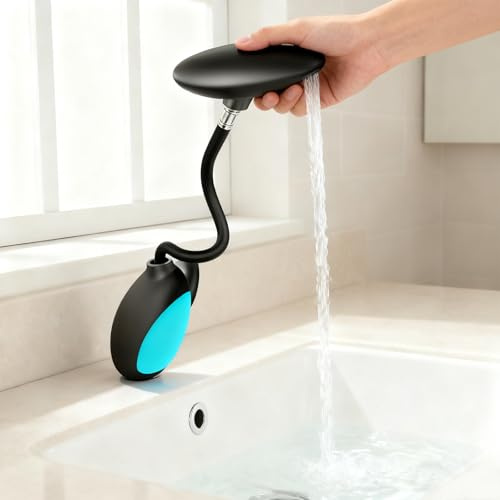 Grifo de baño extensible con iluminación multicolor, modo 4 salidas de agua