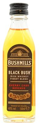 Bushmills - Black Bush Irish Whiskey 5cl 40% ABV Miniature
