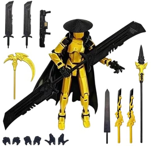 MLPKOI T13 Figurine Articulée, Figurine d'action, Action Figurine, 3D Imprimé Figurines d'action, Dummy 13, Multi-Articulées Imprimé, Décorants de Bureau pour Les Amateurs de Jeu Toys