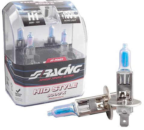 Simoni Racing HS1 Halogenbirne H1, Hyper White Light