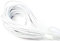 Jajasio 10 m Gummikordel 3mm, Elastische Kordel Auswahl aus 37 Farben Gummischnur Elastische Kordel/Farbe: 01 - weiss