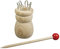 Rayher Tricotín de madera, para cordones y manualidades, 3,4 cm ø, con 6 ganchos, 62475000