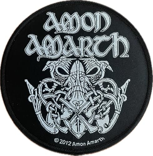 7,6 x 7,6 cm Amon Amarth Odin Death Band Heavy Metall Rock punklogo Jacket T Shirt Patch Eisen auf Patch Musik bestickt auf bestickt Musik