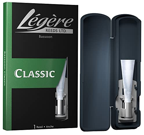 Légère Reeds - Bassoon Reed, Strength Medium (DRBM) - Premium Synthetic Woodwind Reed