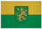 U24 Aufnäher Rudolstadt Fahne Flagge Aufbügler Patch 9 x 6 cm