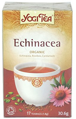 Case of 6 Yogi Tea Echinecea 17 Tea Bags
