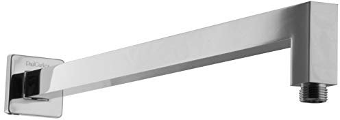 PaulGurkes Wandarm 50cm für Duschkopf Brausearm eckig