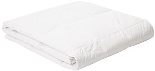 VitaloClassic Sommer Daunen-Decke - leichte Bettdecke mit 100% Daunen-Füllung - Allergiker-geeignete Öko-Tex Steppdecke - Wärmeklasse 2-135x200 cm