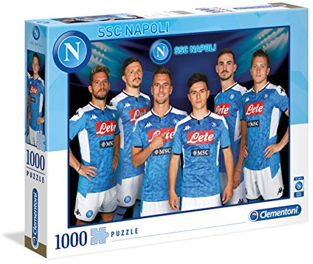 Clementoni 39538 SSC Napoli Puzzle, 1000 Teile, Multicolor 1000 pezzi