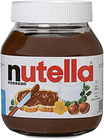 Ferrero Nutella Lot de 6 crèmes au chocolat à la noisette 600 g