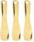 minkissy 3 Stück Creme Spachtel Kosmetik Spatel Metall Gesicht Massage für Massage Make Up Kosmetik (Golden)