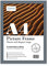 A4 Grey Picture Frame, Fits A4 (21 x 29.7cm - 8.3 x 11.7in) Poster, Photo, or Print. Portrait and Horizontal Wall Hooks/Kickstand Wall Art Display