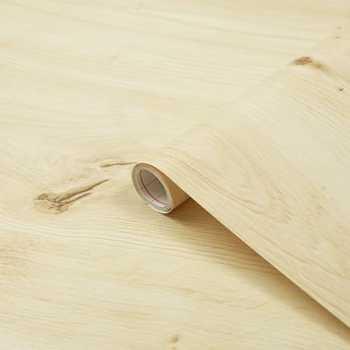 d-c-fix Möbel-Klebefolie Scandinavian Oak, 90 cm x 15 m - abwaschbare und selbstklebende Deko-Folie für Küche, Schrank, Tisch & Fensterbank - modern & nachhaltig