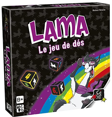 GIGAMIC Lama – Das Spiel de des, 8 Jahre und mehr