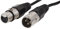 Pro Signal PSG3356-XLR-30M 3 Pin XLR Male to XLR Female Microphone Lead, 30m Nickel