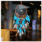 Dream Catcher Hängender Indianer-Feder-Traumfänger für den Innenbereich, Segensgeschenk – Blau