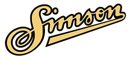 Emblem, Aufkleber zum hinteren Schutzblech für SIMSON SR1, SR2, SR 2E