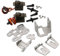 Voragrl 1 Satz DC 4,8–5 V Dual-Servo-Gimbal-Halterung, 29 X 29 Mm, Kamera-Schwenk-/Neigeständer mit 2 Stück 9G-Lenkgetriebe für RC FPV-Drohne (A)