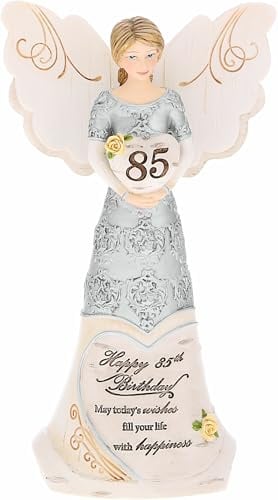 Pavillon – Happy 85th Birthday – 15,2 cm Engel Figur religiöse beste Freundin Bestie BFF Gott Jesus Liebhaber Christian Christus Geschenk