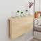 CASEGO Schwebender Schreibtisch, Faltbarer Wandschreibtisch aus massivem Holz, Flexible Platzierung, einfache Installation und einfache Pflege