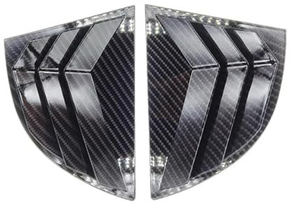 XMNTHPWC Rejilla para Ventana Lateral Trasera para H&Onda Civic 8.º Sedán 2006-2010 Cubierta para Rejilla de ventilación de la Ventana Trasera del Coche, Accesorio Decorativo Exterior