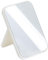 OWLMATE Miroir sur Pied Maquillage, Miroir sur Pied Support Pliable Conçu, Miroir Portable Petit Miroir Facile à Transporter Miroir de Voyage
